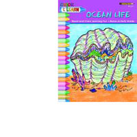 OCEAN LIFE COLOR AND LEARN BOOK